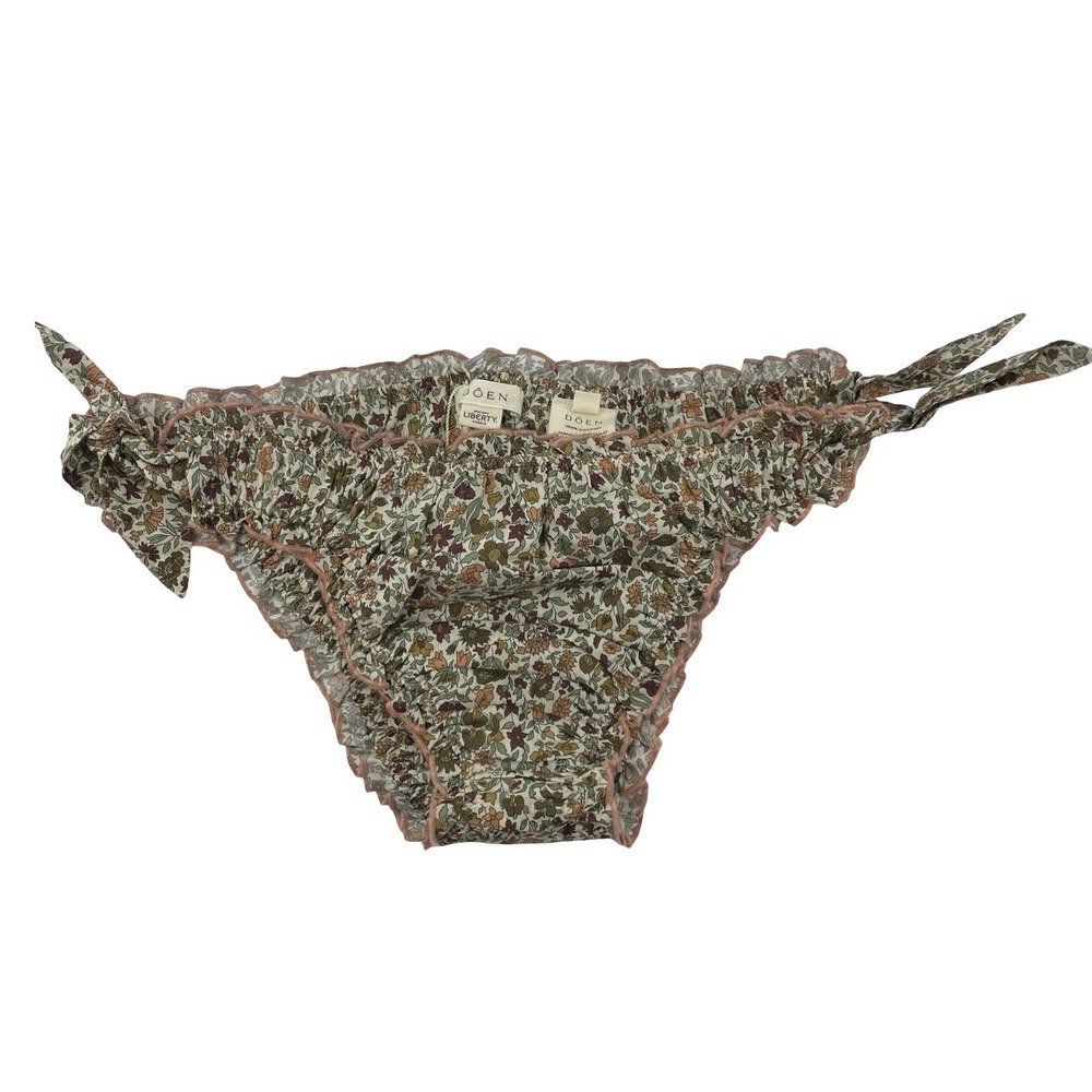 DOEN Bikini Bottoms XS Floral Excellent